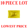 8x6 mm Emerald Cut (Baguette) Cabochon Citrine AAA 10 pc Lot 8x6 mm Emerald Cut (Baguette) Cabochon Citrine AAA 10 pc Lot